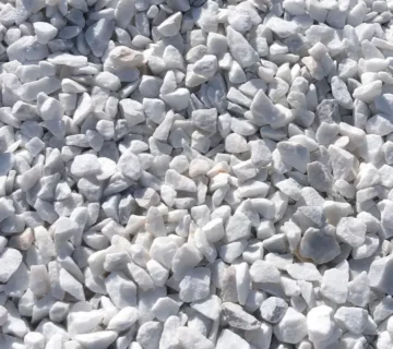 Gravier marbre blanc