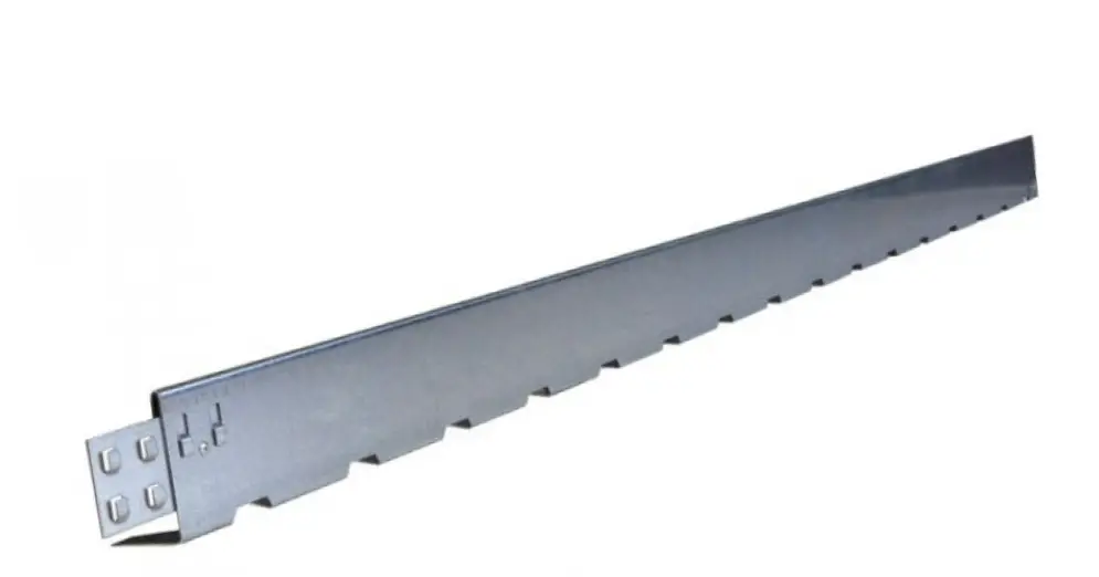 Bordure acier galvanisé