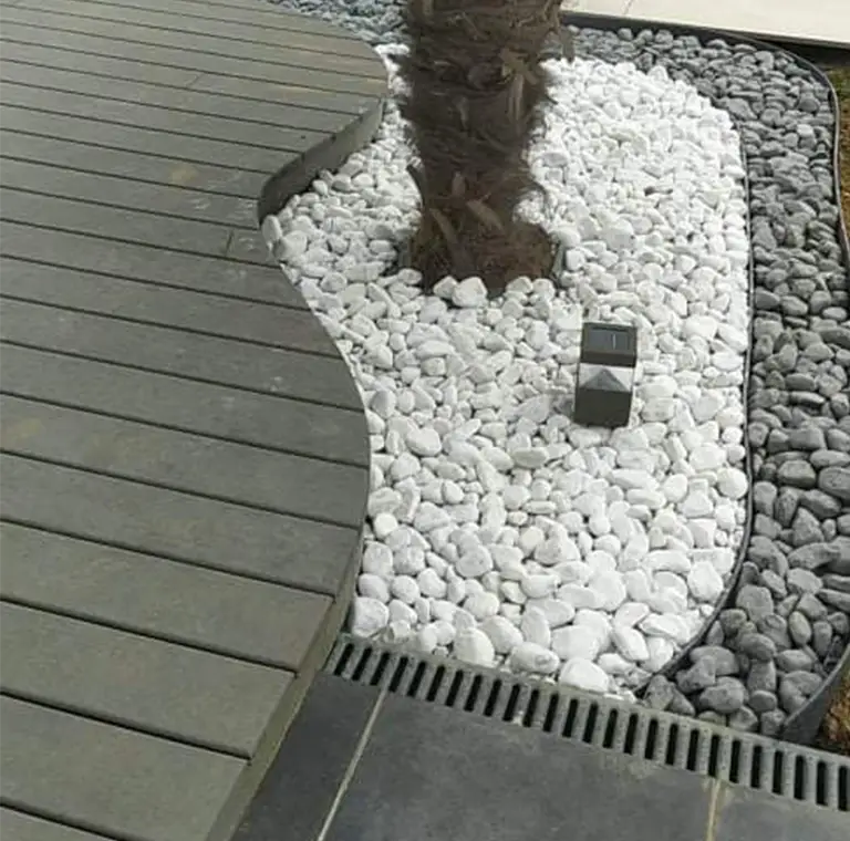 GRAVIER MARBRE BLANC