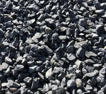 Gravier basalte noir