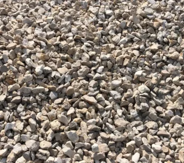 Gravier calcaire beige