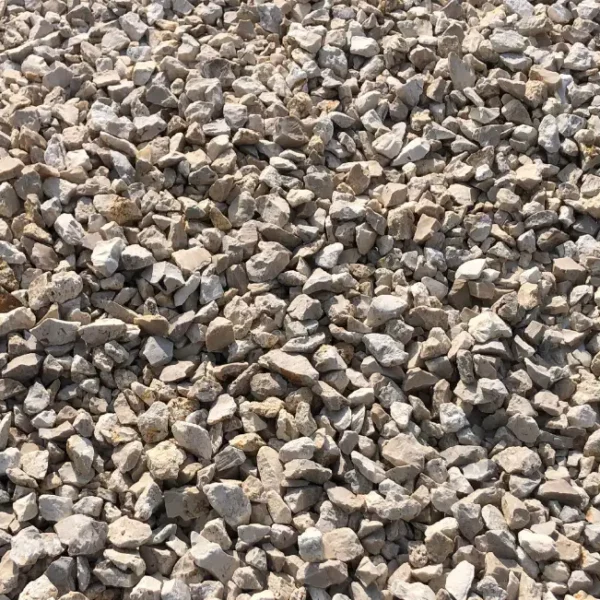 Gravier calcaire beige