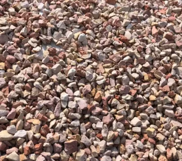 Gravier calcaire rose