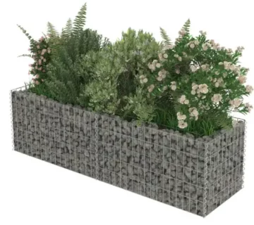Gabion jardinière