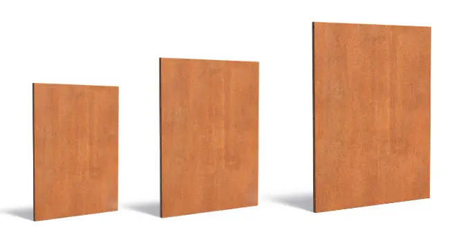 Panneau Corten classique