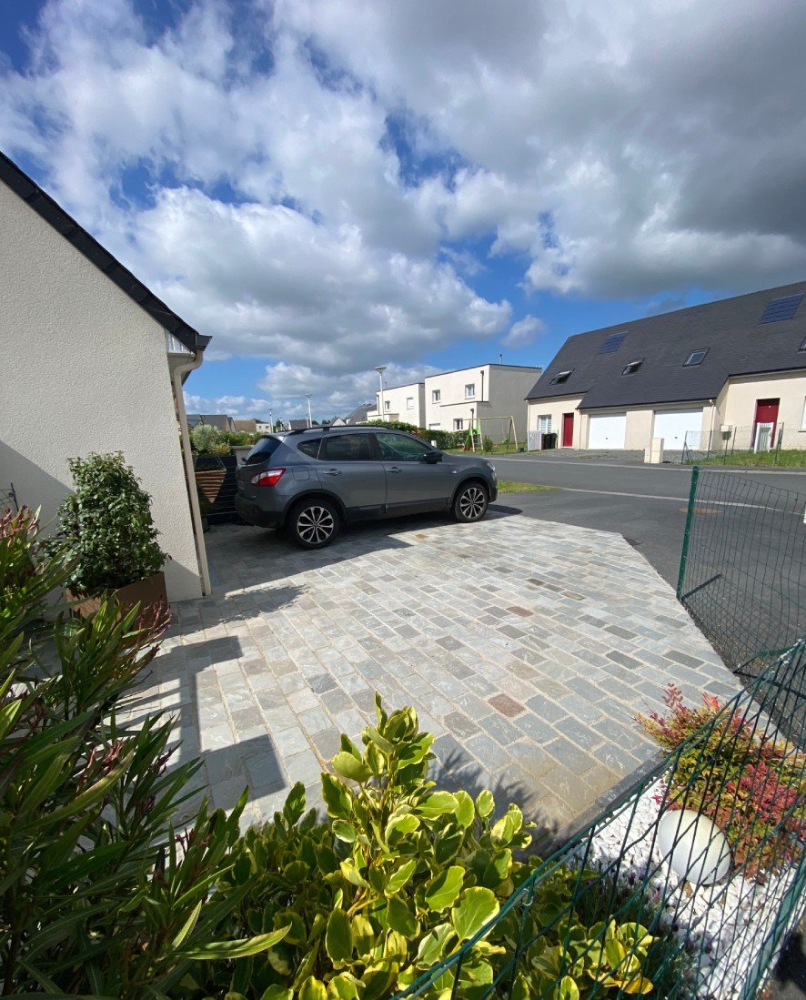 Pavé Grès Gris Réalisation 2 (2)