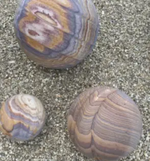 Sphère Kandla grès d_inde