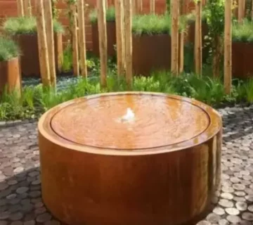 Table d_eau ronde