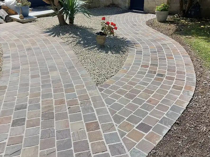 PAVES GRES MULTICOLORE